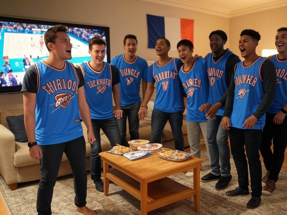 Maillot Oklahoma City Thunder : Un symbole de fierté pendant les finales 2025