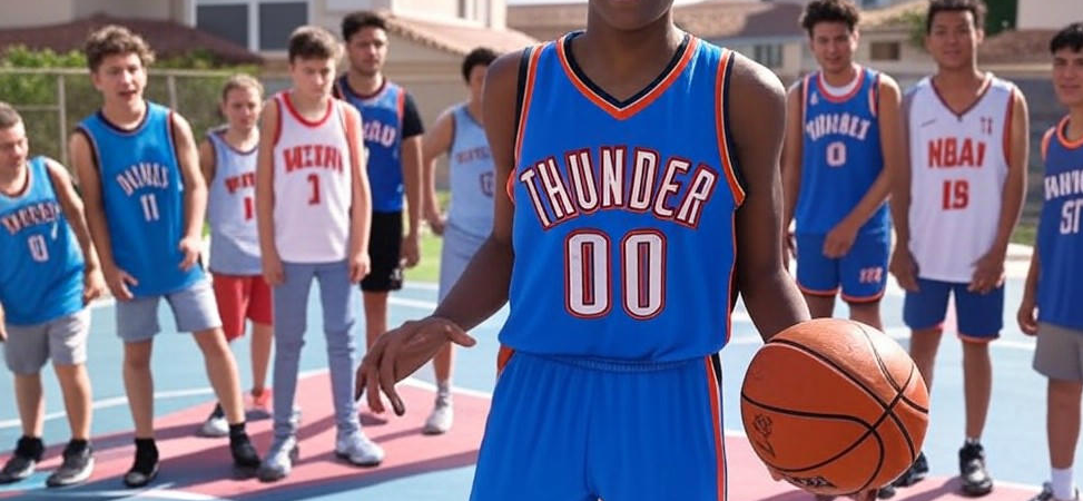 Maillot Oklahoma City Thunder : Un symbole de fierté pendant les finales 2025