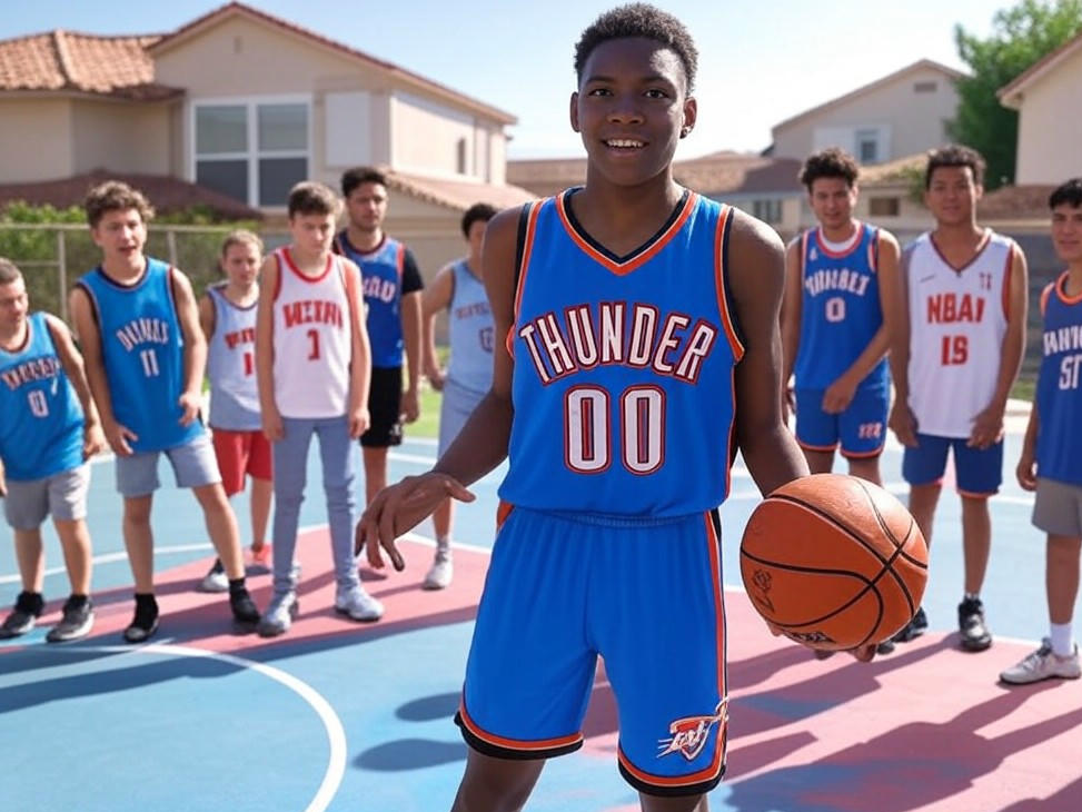 Maillot Oklahoma City Thunder : Un symbole de fierté pendant les finales 2025